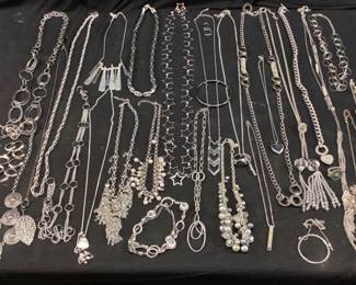 ASSORTED COSTUME JEWELRY, ANNE KLEIN, CHICOâ€™S, SARAH COVENTRY
