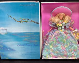1994 SPRING BOUQUET BARBIE, ENCHANTED SEASONS COLLECTION, NIB