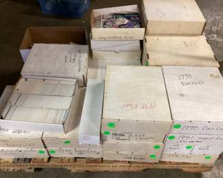 ASSORTED BASEBALL CARDS,LATE 1980s THRU 1990s, DONRUSS, UPPER DECK, TOPPS, FLEER