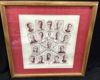1908 W601 SPORTING LIFE NEW YORK BASEBALL CLUB