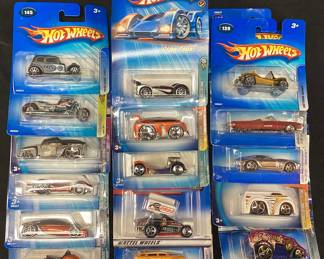 (16) HOT WHEELS CARS, NIB