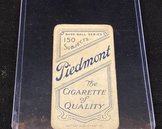 1911 T206 ORVAL OVERALL PIEDMONT CIGARETTE TOBACCO BASEBALL CARD, CHICAGO CUBS