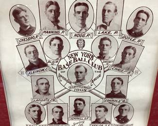 1908 W601 SPORTING LIFE NEW YORK BASEBALL CLUB