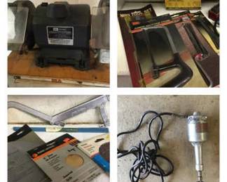 008 CRAFTSMAN Bench Grinder, DUMORE Hand Grinder More