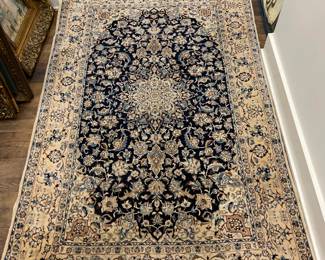 One of six Naeem rugs - all full of color - damage free.