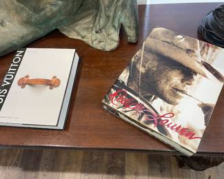 collection of fashion designers coffee table books