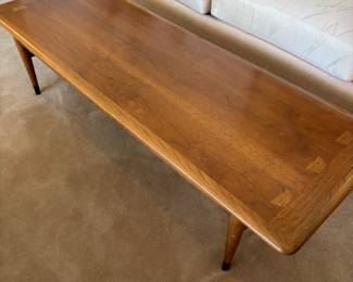MCM Lane Acclaim Dovetail Walnut Coffee Table