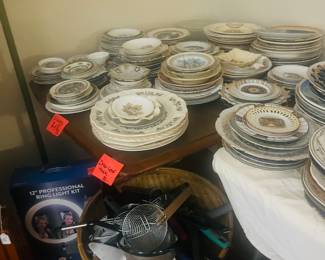 Plates $4 each 
Utensils $2 each 