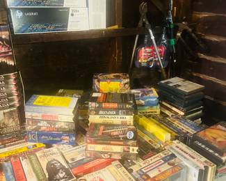 VHS $1 each most are sealed 