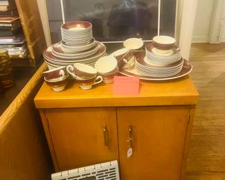 China set $80 
Step stools $5 each 
