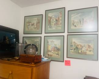 Set of 6 pictures $40 