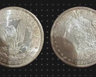 USA 1 dollar, Morgan Dollar 1880-S