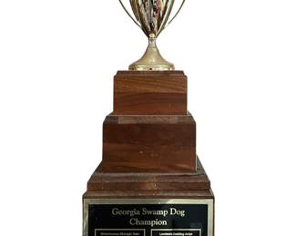 Vintage Georgia Swamp Dog Champion Trophy