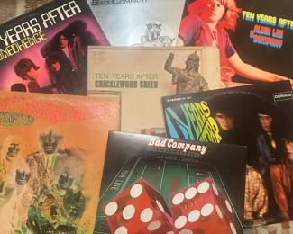 Ten Years After Bad Company Vinyl Records
