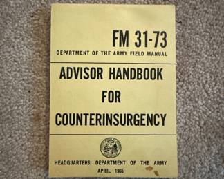FM 31-73 ADVISOR HANDBOOK FOR COUNTERINSURGENCY