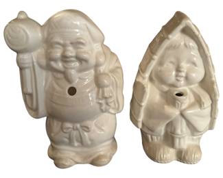 Vintage Benihana ceramic tiki mugs
