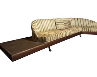 Adrian Pearsall Mid Century Sofa WORK OF ART  (missing 2  legs screw in legs it has 4 ) didn’t have time to order on EBay 