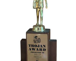 Vintage Small Trajan Award Trophy