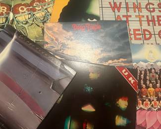 The Who Wings Uk Deep Purple Vinyl Records