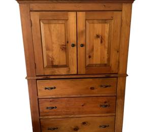 Vintage Wood Amoire