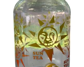 1970 Vintage Sun Tea Jar