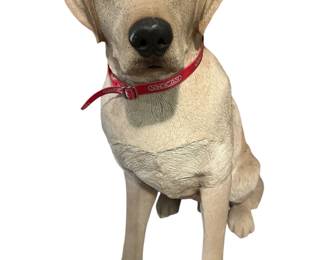 Sandicast Life Size Yellow Labrador Retriever Cast