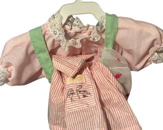 Signed Xavier Roberts Cabbage Patch Outfit