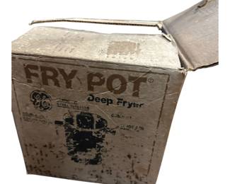 Vintage FRY POT Unused