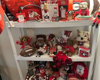 Tons of Georgia Bulldogs Memorabilia
