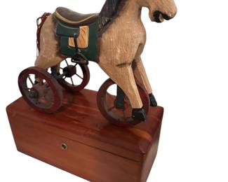 Primitive Tricycle Horse