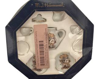 M J Hummel Mini Tea set