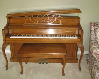 Chickering spinet piano