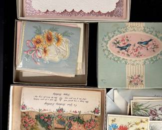 Vintage greeting cards