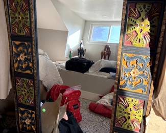 Art tile mirror