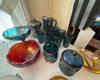 Beautiful Carnival Glassware