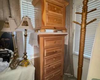 Queen Night Stand and Lingerie Chest