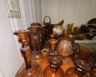 Gold Tiara Glassware