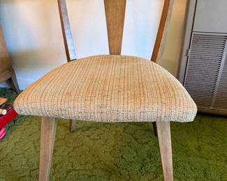 Heywood Wakefield Drop Leaf table and 4 chairs
