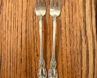 Seafood forks by Old Master by Towle Sterling
