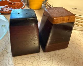 MCM salt and pepper shakers