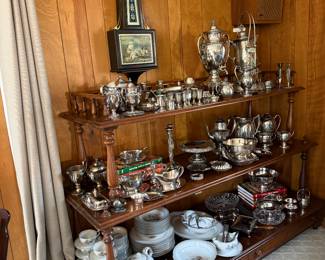silver and china