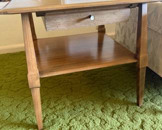 Pair Heywood Wakefield Cadence side tables