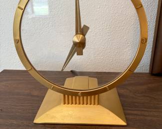intage 1950's Jefferson Golden Hour Electric Mystery Clock