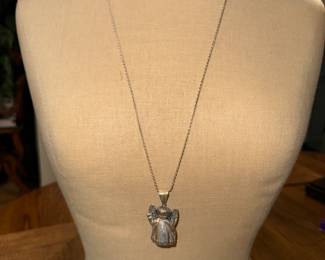 Sterling Angel Necklace