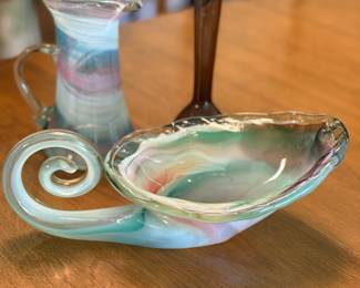 Murano style Mid Century Glass