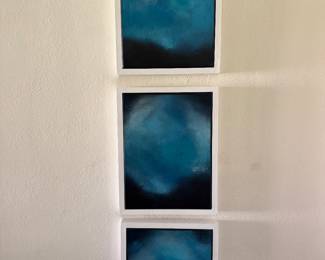 Blue #1,#2 and #3
Original Art by Christian D Fox