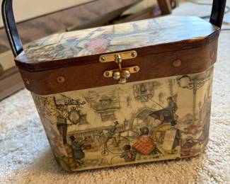 Vintage Decoupage Purse