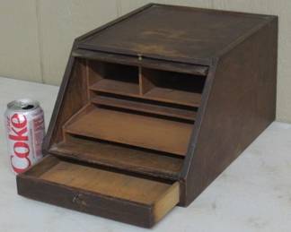 Globe Oak Stationery Cabinet