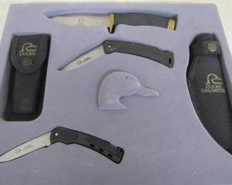 Ducks Unlimited Knife Set by Buck USA