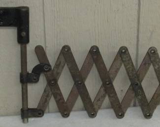 Scissor Retractable Candlestick Phone Holder (Used in Railroad Offices)